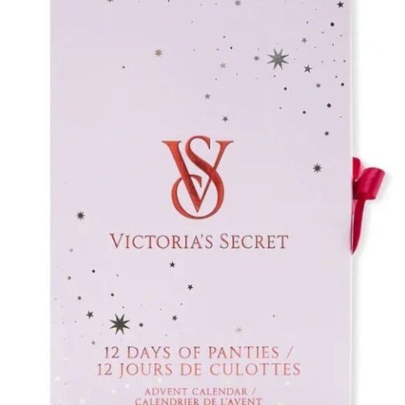 Victoria's Secret 12-Pack Bikini Panties Holiday Advent Calendar Medium NEW - Picture 3 of 3